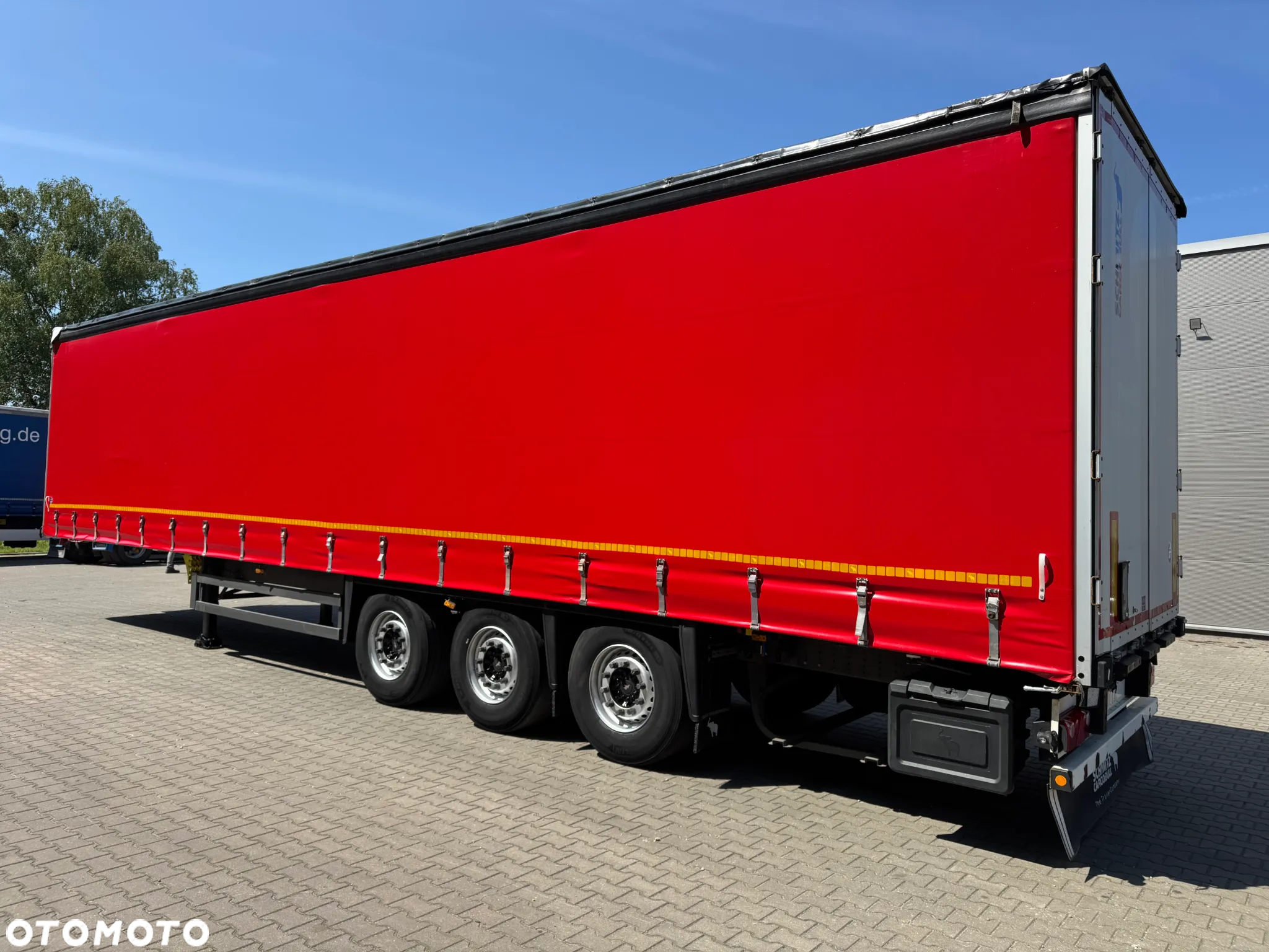 Schmitz Cargobull Firanka, Nowe Plandeki, 2 osie podnoszone!! - 6