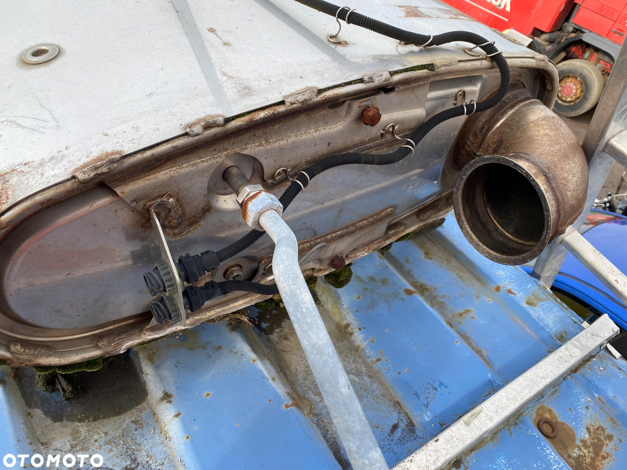 Tłumik katalizator Mercedes Actros zakabinowy wywrotka - 3