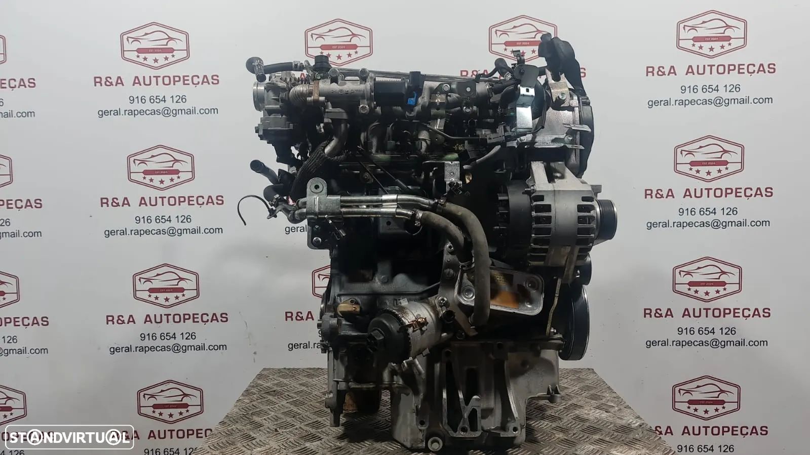 Motor Completo Oel Vectra C 1.9 CDTI 120CV Ref Z19DT - 1