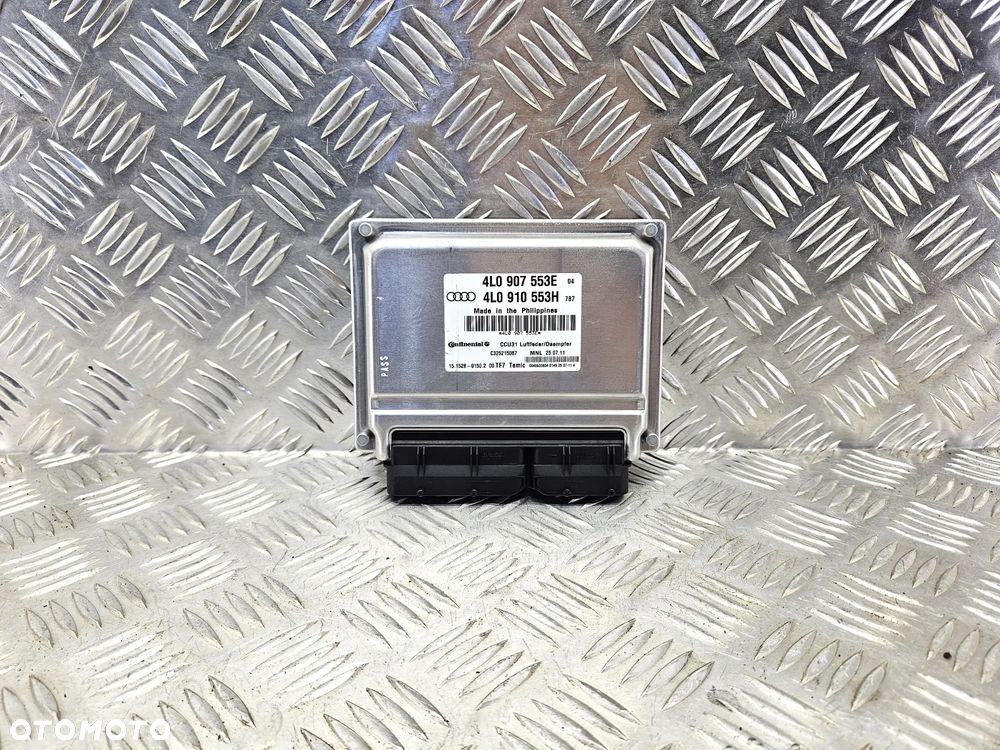 AUDI Q7 4L LIFT 09-15R STEROWNIK MODUL ZAWIESZENIA PNEUMATYCZNEGO 4L0907553E 4L0910553H - 1