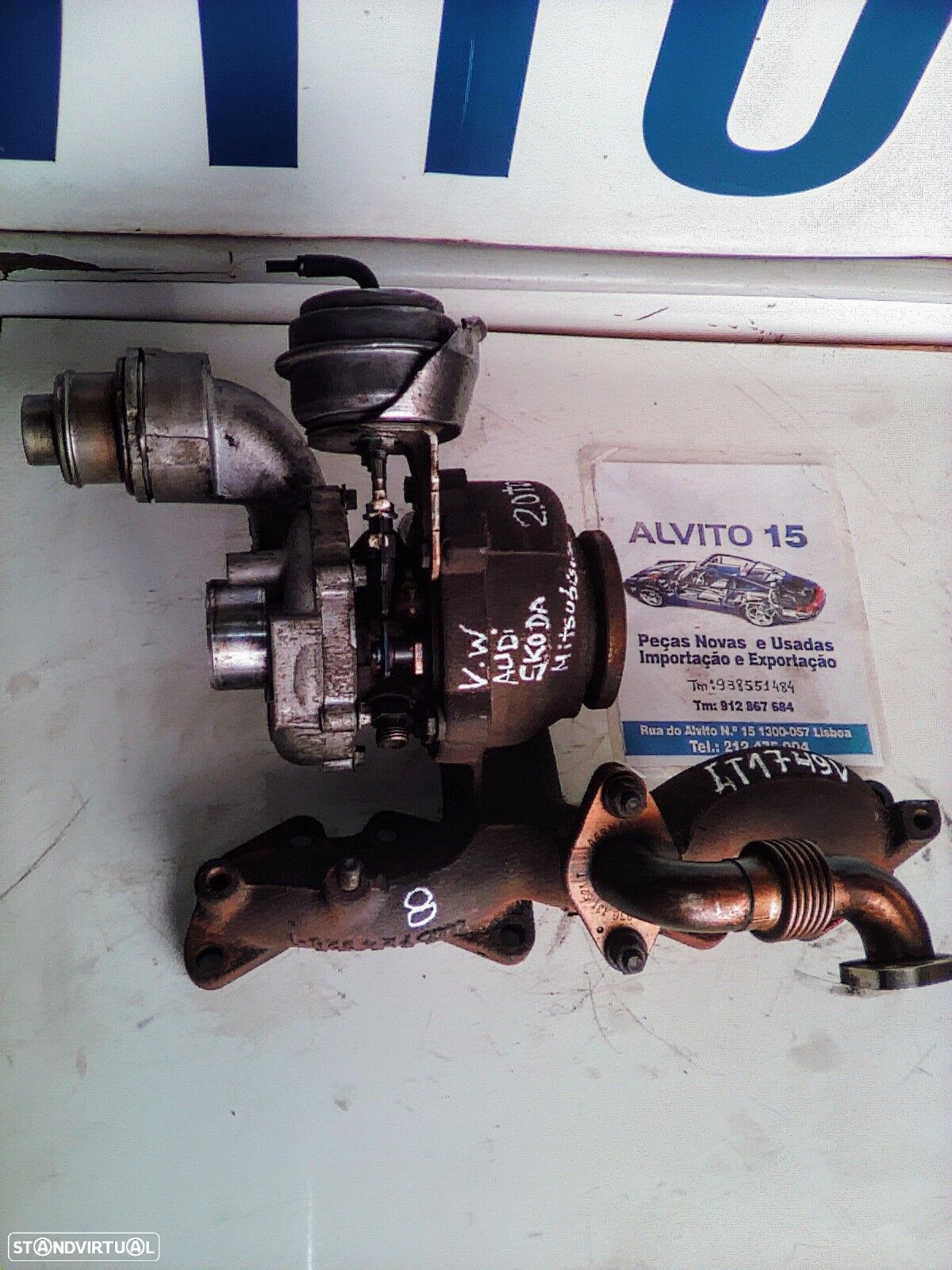 Turbo VW AUDI , SKODA , MITSUBISHI 2.0 TDI 140 CV  REF:GT1749V     Garret - 1