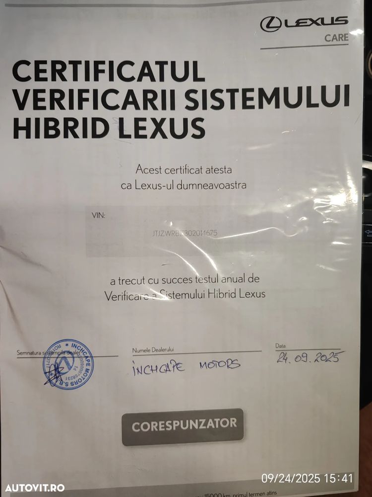 Lexus Seria NX 300h Business Edition - 12
