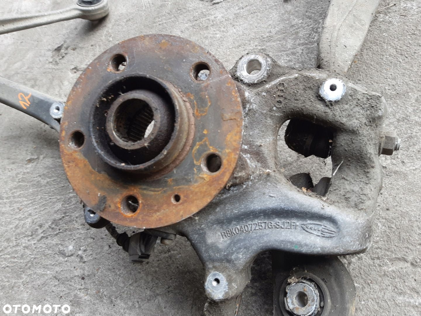 AUDI A4 B8 A5 8T A6 C7 A7 ZWROTNICA LEWA LEWY PRZÓD 8K0407257G - 4