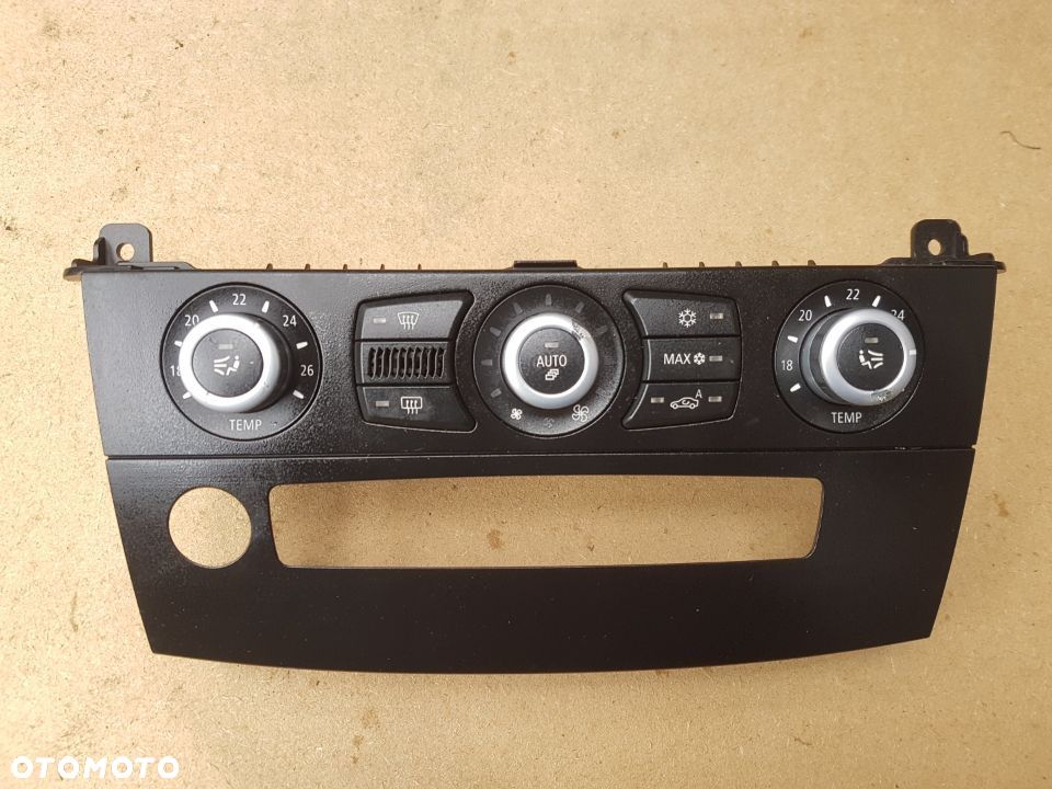 PANEL KLIMATYZACJI klimatronic BMW E60 E61 LIFT LCI 9155649 - 1