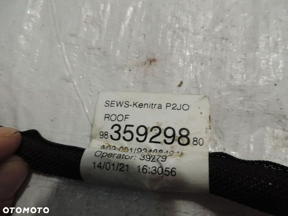 OPEL CORSA F KAMERA ASYSTENT PASA WIĄZKA INSTALACJA  9835929880 9836833180 - 8