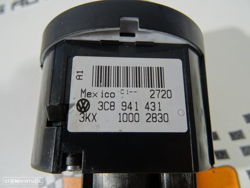 Comutador Das Luzes Volkswagen Golf Vi Variant (Aj5)  3C8941431 / 3C8 - 4