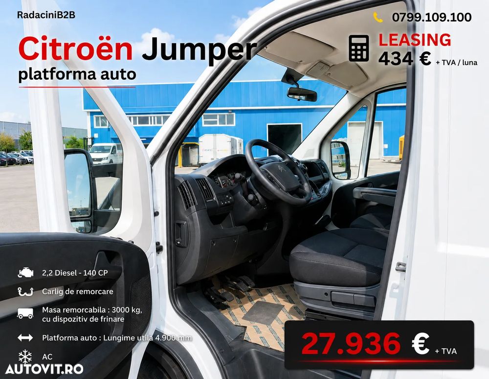 Citroën Jumper paltforma auto - 7