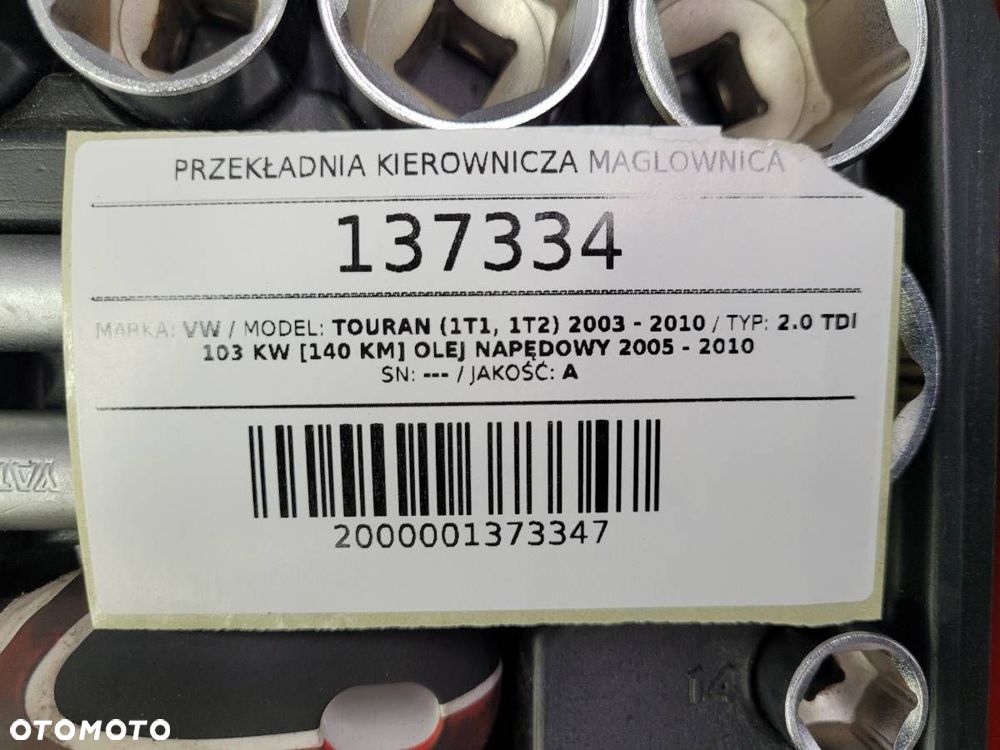 PRZEKŁADNIA KIEROWNICZA MAGLOWNICA VW TOURAN I EU - 8