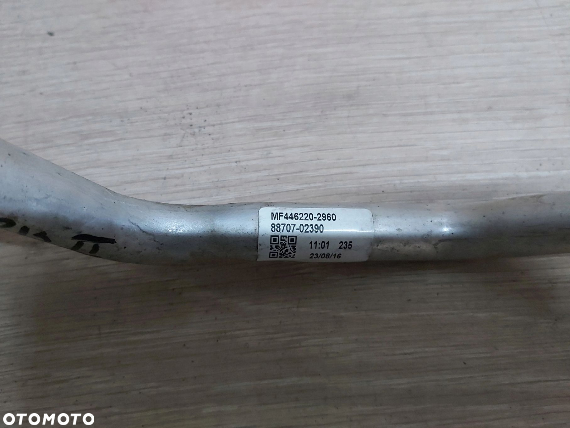 Toyota Auris II przewód rurka klimatyzacji 1,2 Turbo 88707-02390 - 2