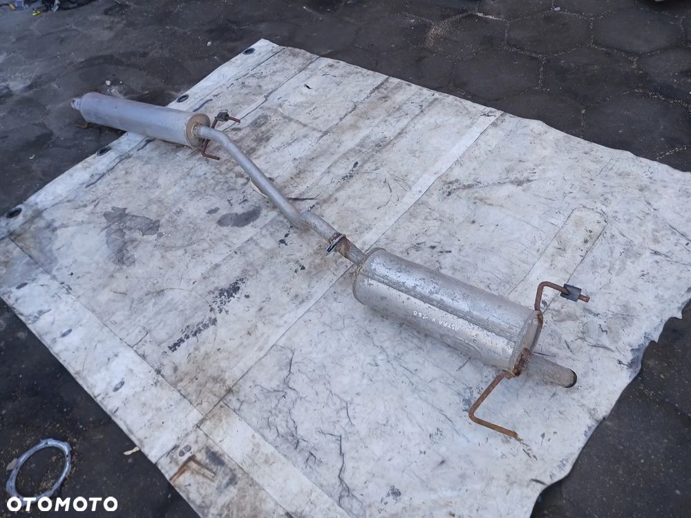 Opel Astra H 3 04-14 1.4 1.6 1.8 wydech kompletny tłumik środkowy końcowy - 2