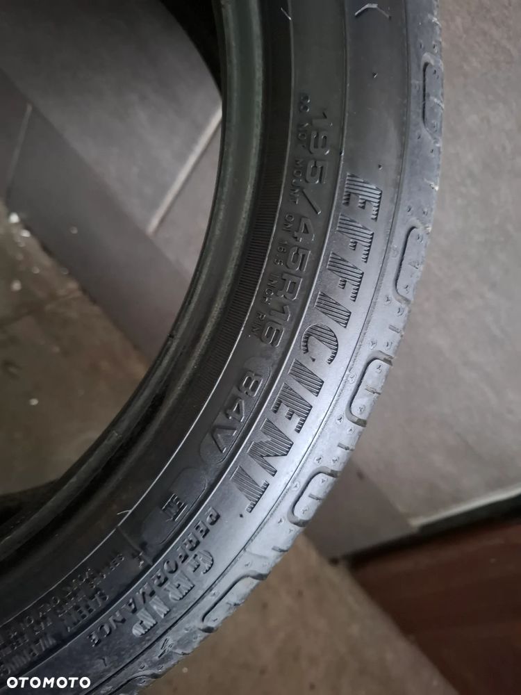 2x Opona lato Goodyear Efficient Grip 195/45R16 komplet 2021 rok bieżnik 5mm - 5