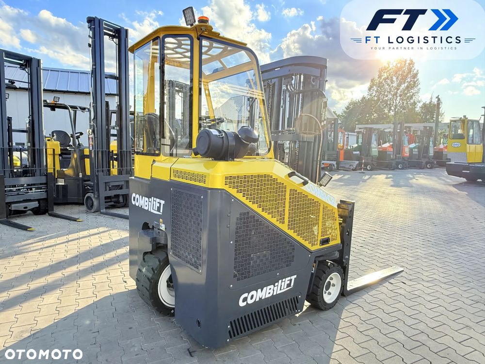 Combilift WÓZEK CZTEROKIERUNKOWY - WIELOKIERUNKOWY | COMBILIFT CB3000 | GAS | TRIPLEX 4900 MM | PEŁNA OGRZEWANA KABINA | SILNIK TOYOTA 4Y | POZYCJONER WIDEŁ | PRZESUW WIDEŁ | WOLNY SKOK | NOWE OPONY | OGRZEWANIE | PO SERWISIE | STAN IDEALNY - 6
