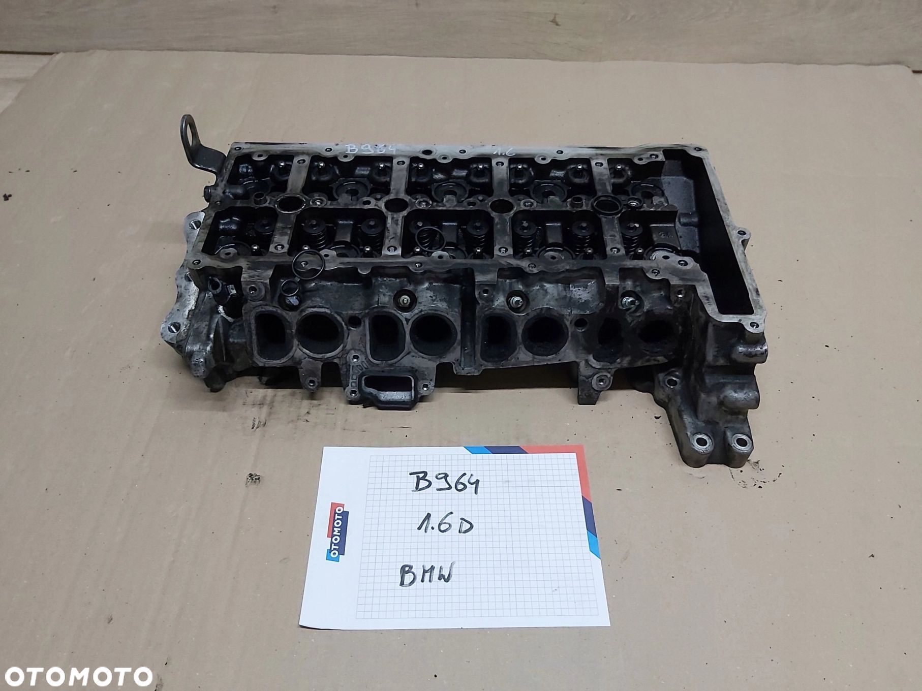 BMW Mini Toyota Verso Avensis T27 GŁOWICA SILNIKA 1,6 d4d N47C - 1
