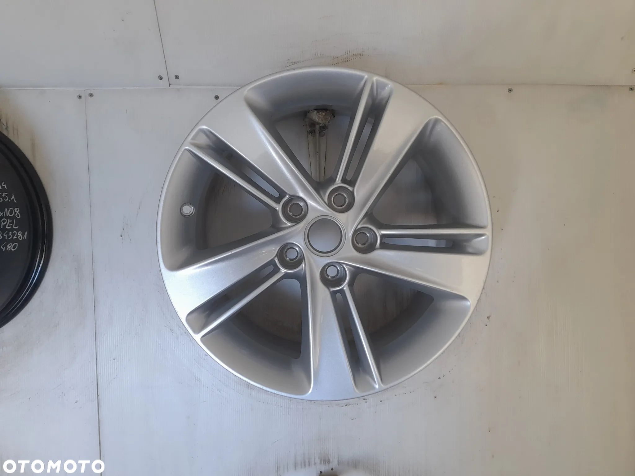 Felga aluminiowa Opel OE OP01K9 7.5" x 17" 5x115 ET45 - 1