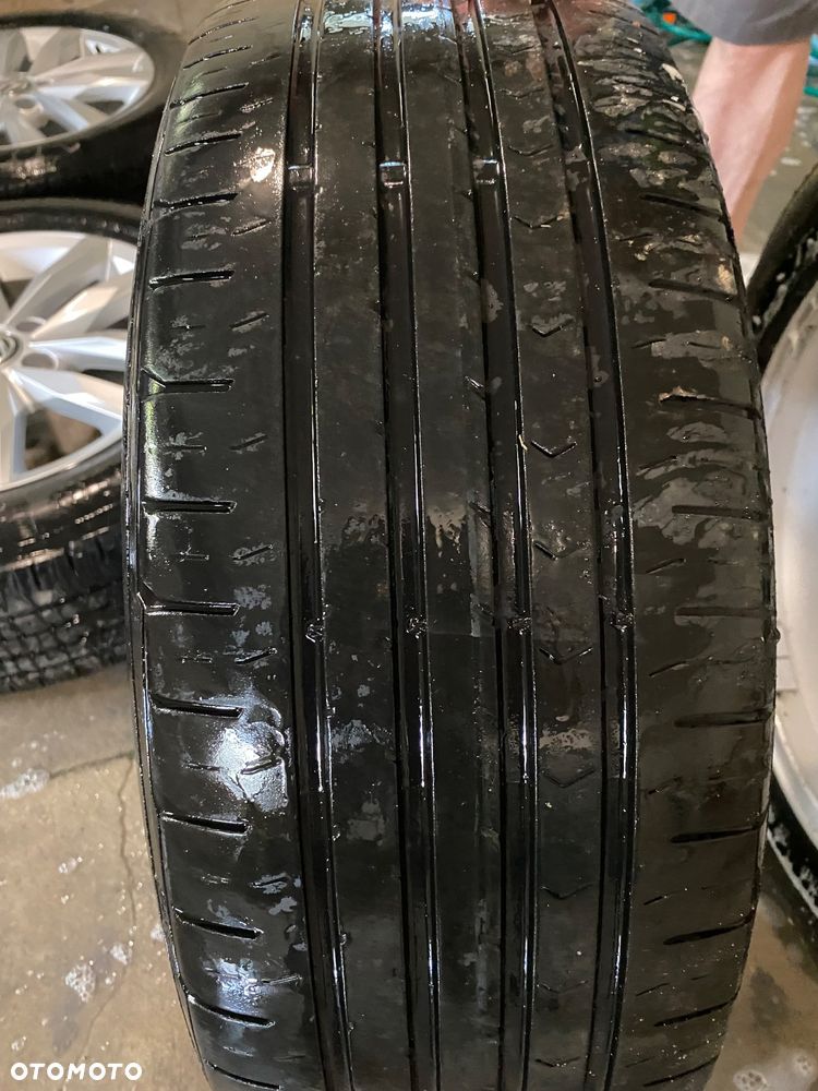 Oryginalne felgi aluminiowe VW Golf VIl 16” 5x112 + opony letnie Continental - 5