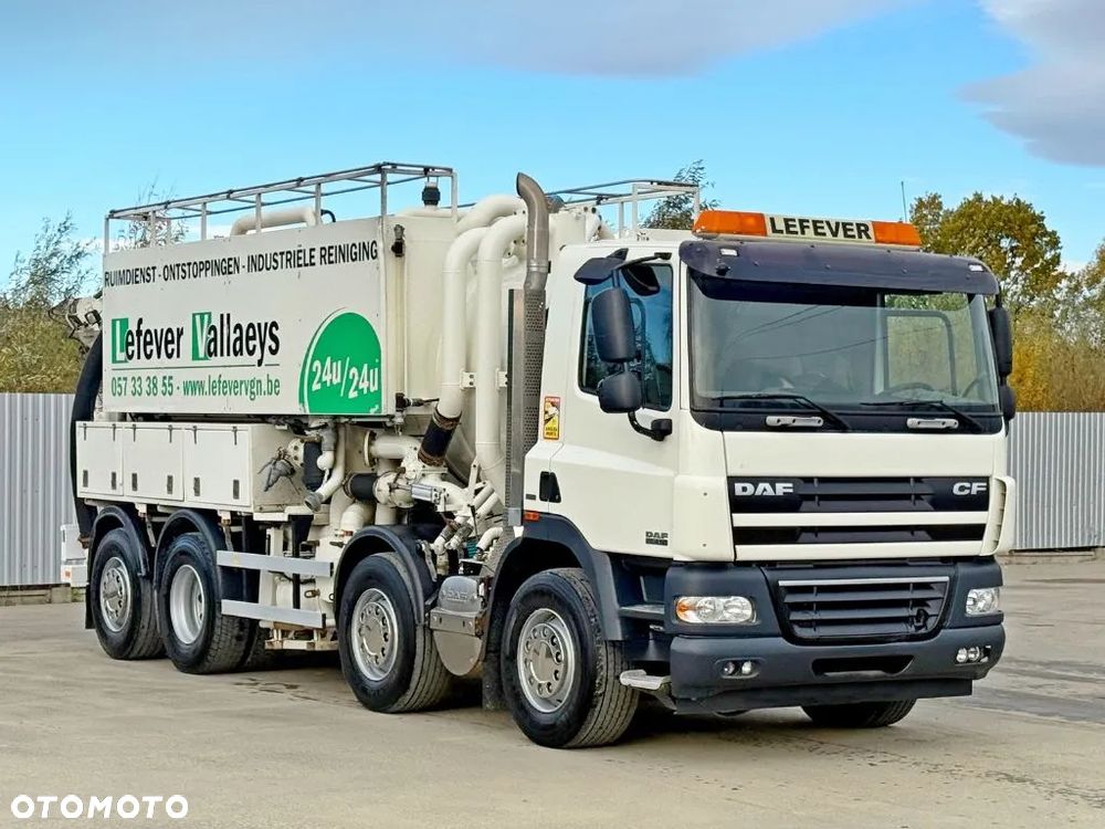DAF CF 85.410 * POJAZD ASENIZACYJNY * 8x2 * STAN BDB