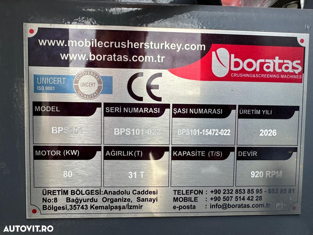 Boratas BPS 101 SCALPING SCREEN - 36
