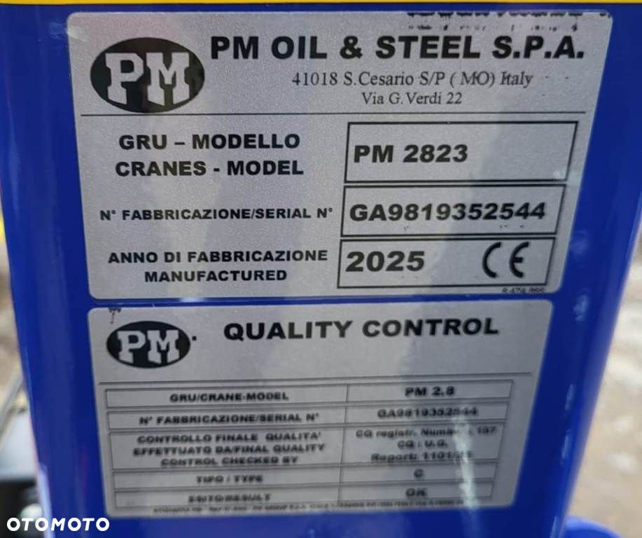 HDS PM 2823 Nowy Ferrari 531 A 3 plus 1 Iveco Nissan Renault Mercedes Palfinger Hiab - 3