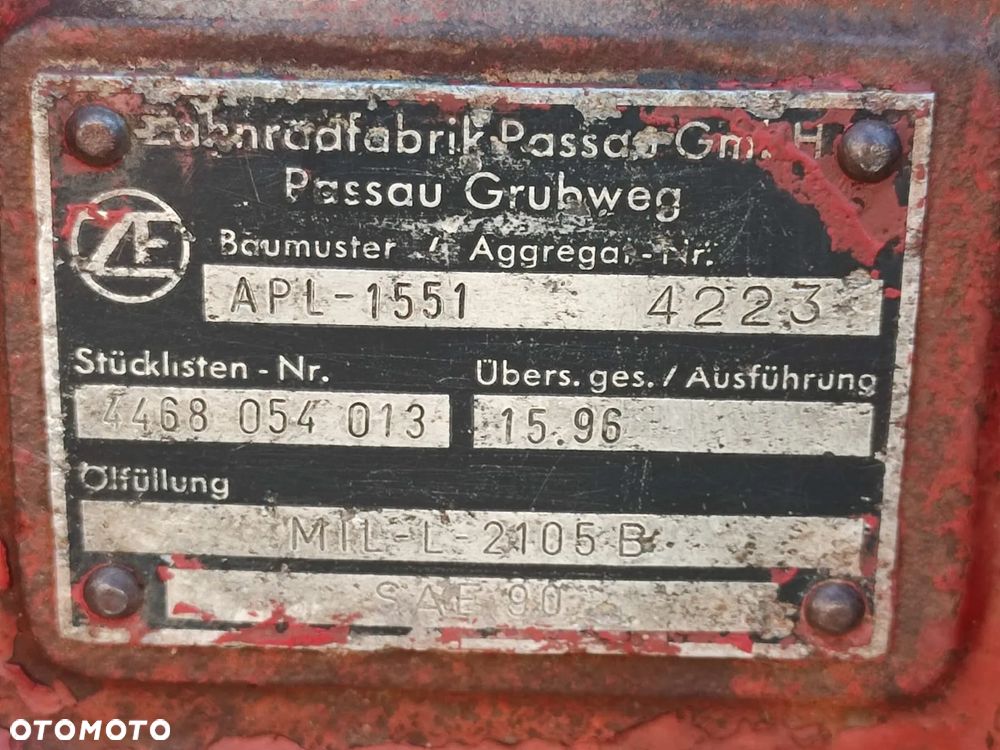 Most napędowy ZF APL 1551 4468054013 Case IH 844 XL - 13
