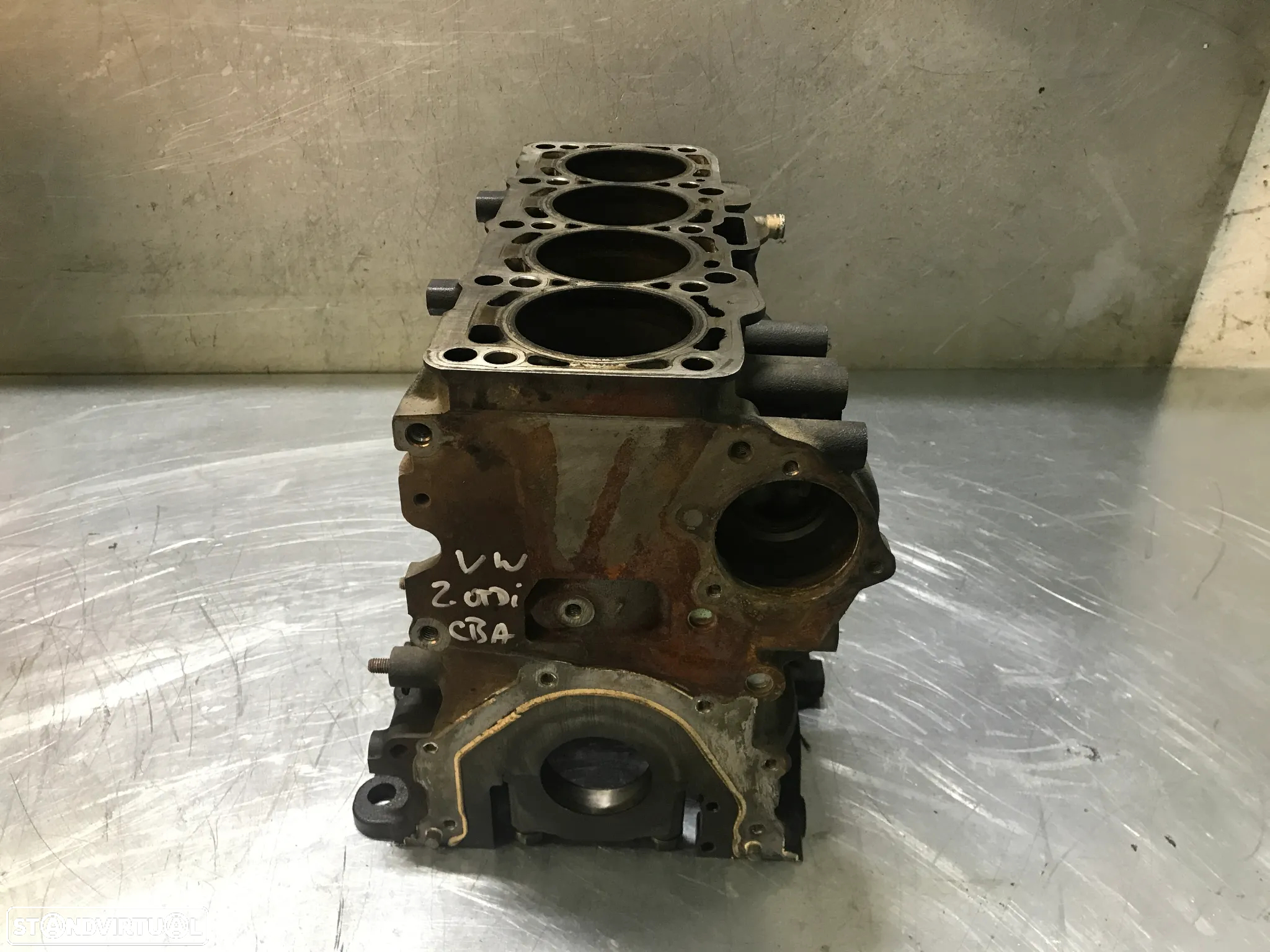 BLOCO DO MOTOR NÚ SEAT AUDI VOLKSWAGEN 2.0TDI CBA CAG 03L201AH - 2