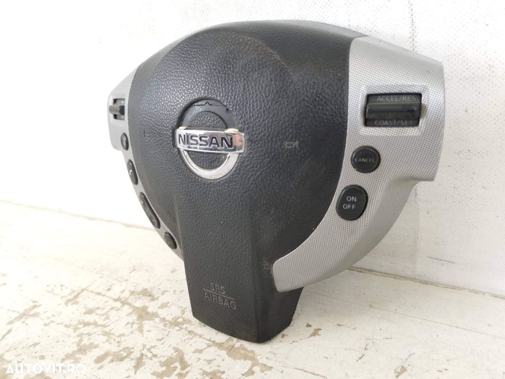Airbag Volan Nissan  Qashqai 1 J10 2007 2008 2009 2010 Original In Sta - 4
