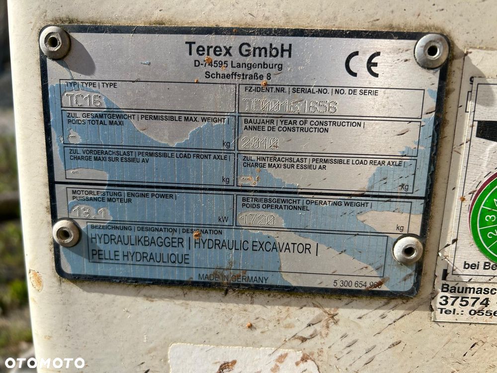 Terex TC16 - 5
