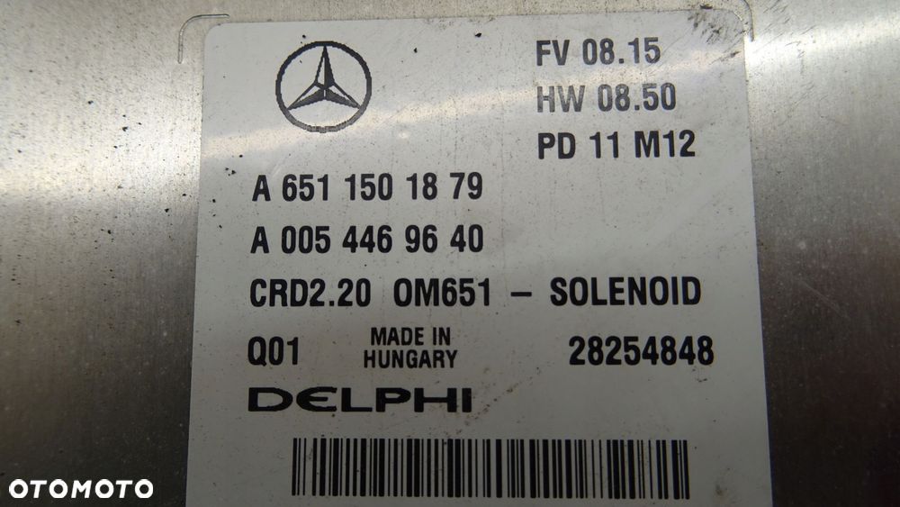 sterownik silnika mercedes-benz oe a6511501879 - 3