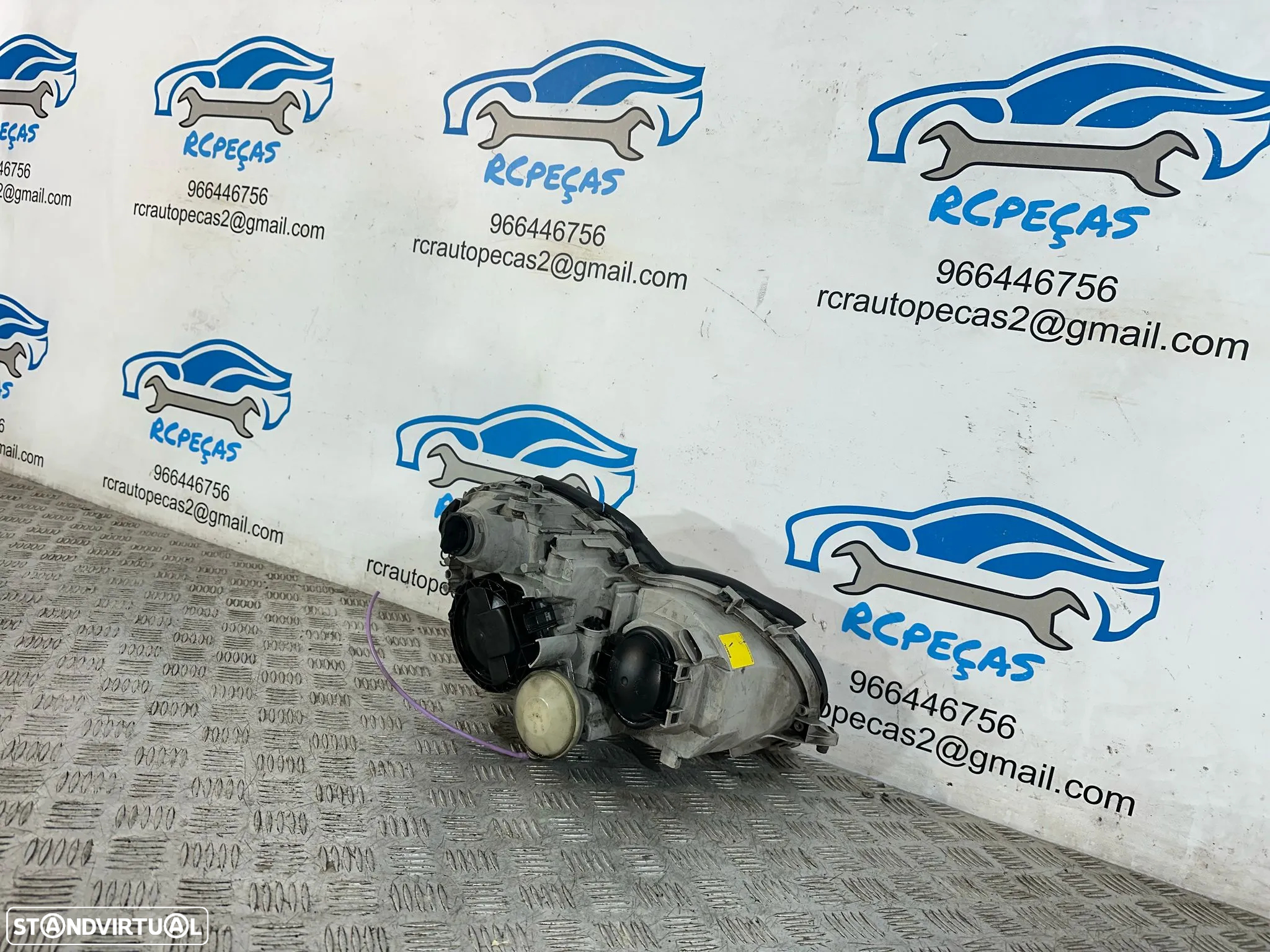 .Otica Farol Esquerda Original Halogénio Bosch Mercedes Benz W203 Classe C 1997 - 2007 - 7