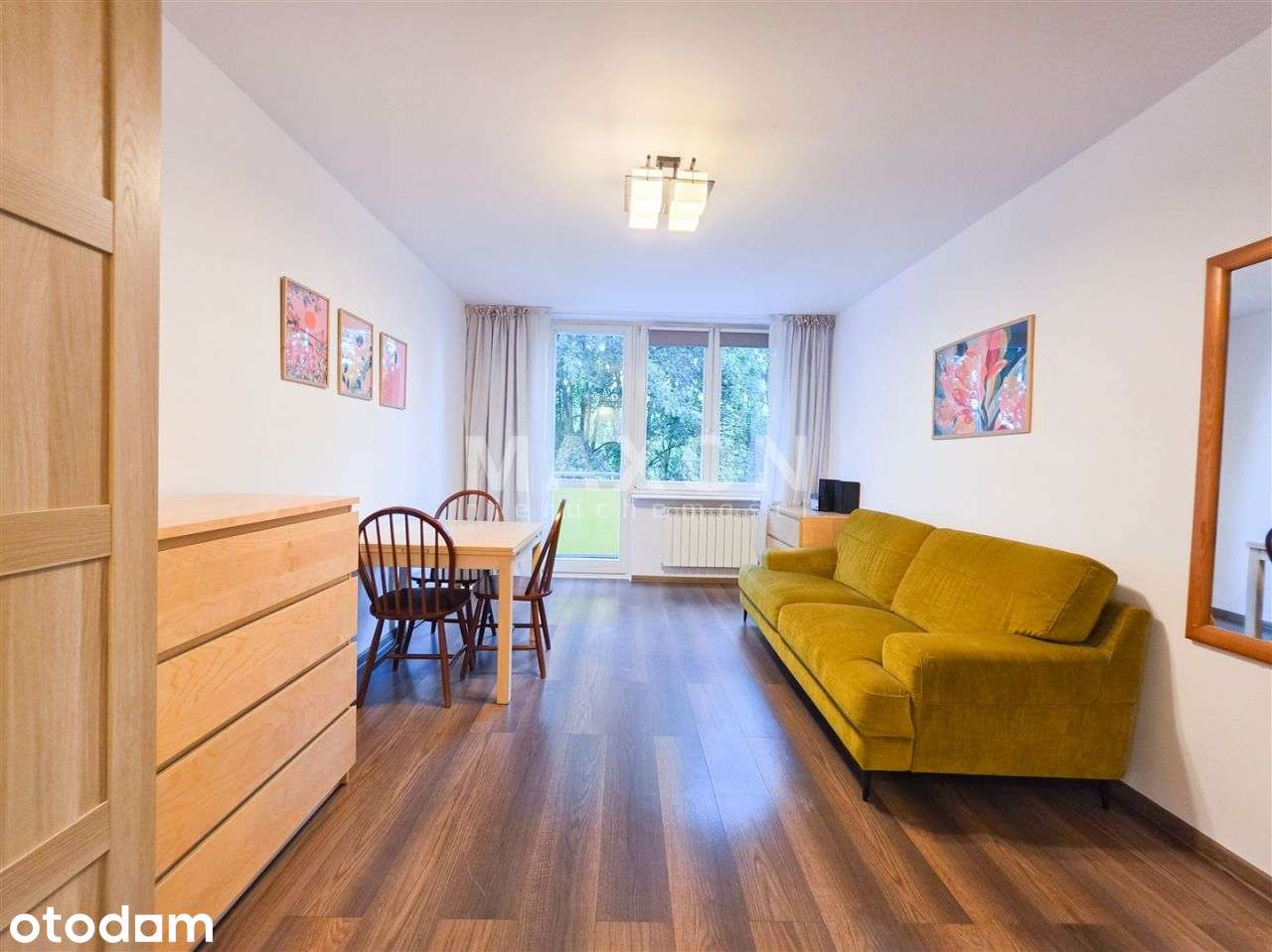 Zielony teren | balkon | po remoncie