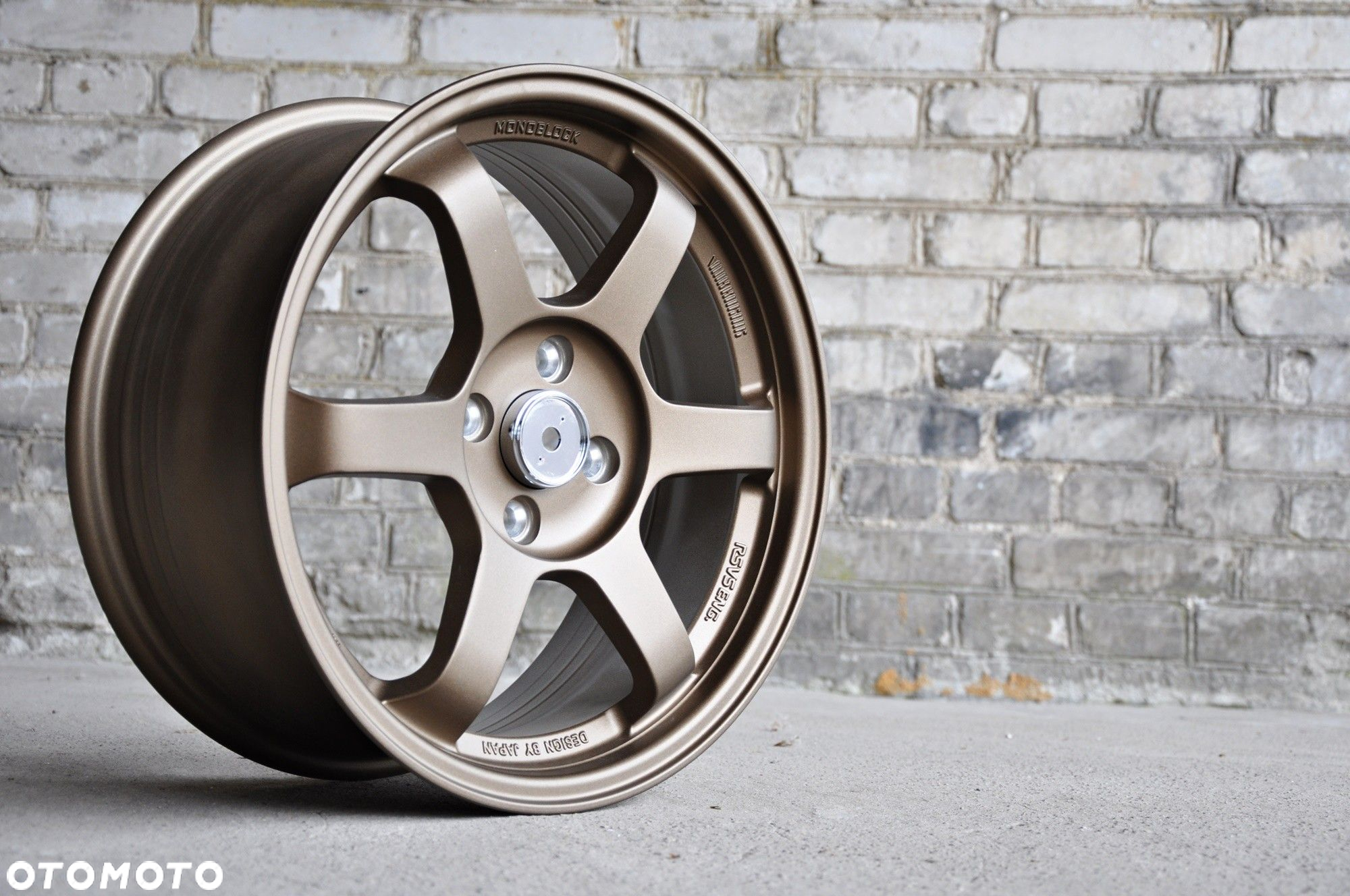 604 BRĄZ JAPAN STYLE FELGI 16 4x100 BMW 3 E30 VW - 5