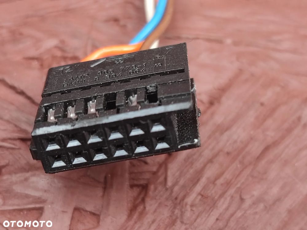 BMW E46 COUPE / CABRIO ORYGINALNE LEWE LUSTERKO ZEWNĘTRZNE WERSJA UK 5PIN + 4 PIN NA KOSTKĘ O NR. 41 3 322 413 OEM - 18