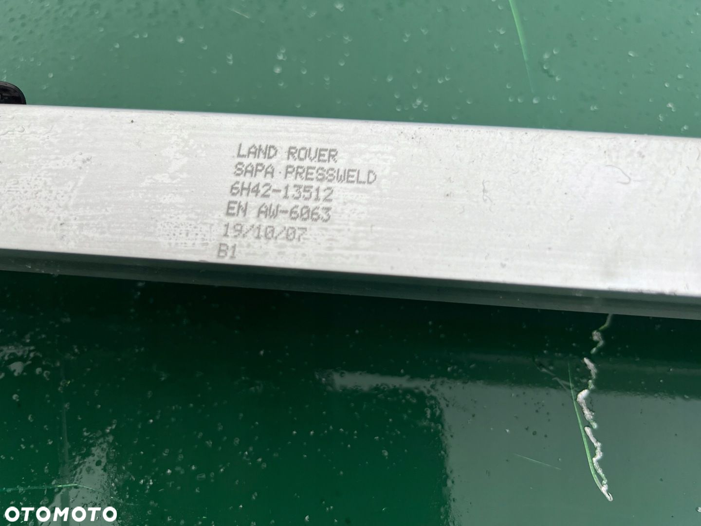 RANGE ROVER L322 SZYNA PROWADNICA ROLETY PRAWA LEWA KOMPLET - 8