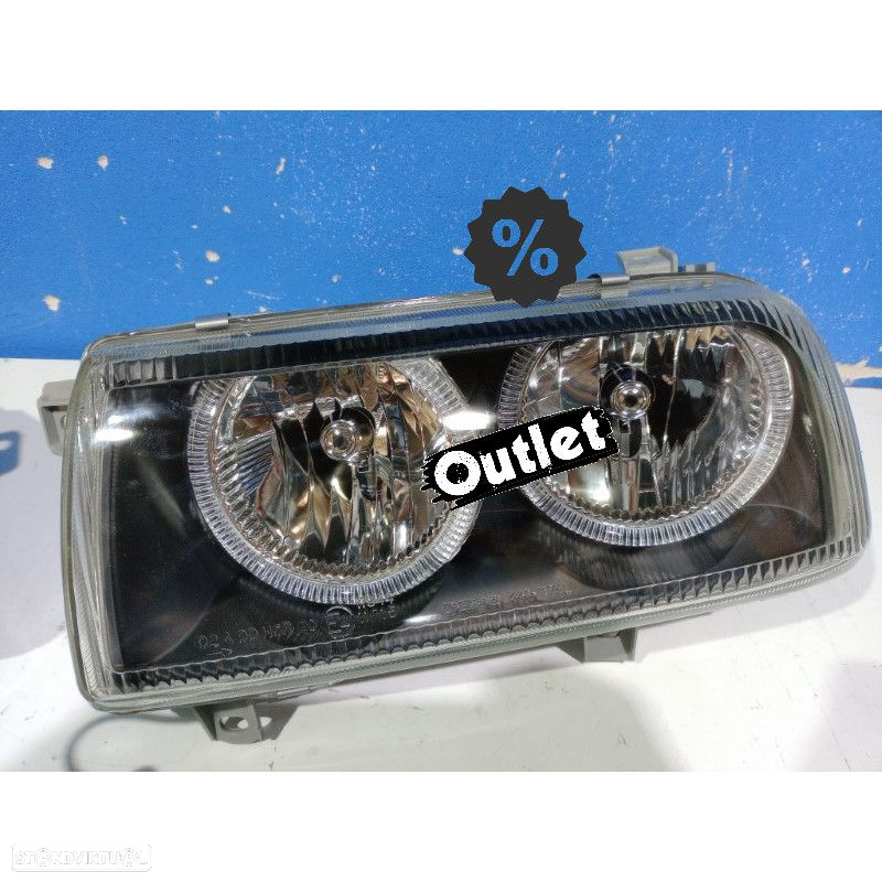 R145037C1 FARÓIS ANGEL EYES VOLKSWAGEN VW VENTO 92-98 FUNDO PRETO - 5