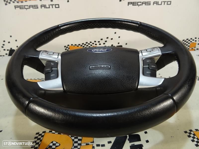 Volante Ford Mondeo Iv (Ba7)  Volante Ford Mondeo 4 Em Pele - 3
