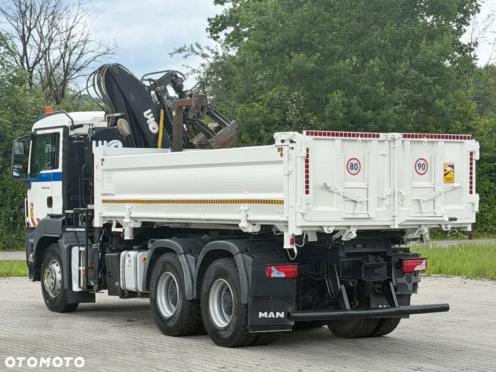 MAN TGS 26.440 * WYWROTKA 5,20 m + BORDMATIC + LHO L140 NZ * 6x4 * STAN BDB - 7