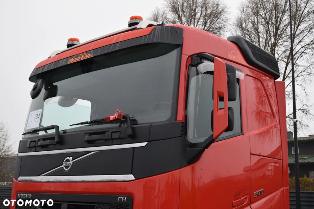 Volvo FH500 / NISKA KABINA / HYDRAULIKA / EURO 6 / ACC / LEDY / ALUFELGI / SERWISOWANY / SPROWADZONY - 10