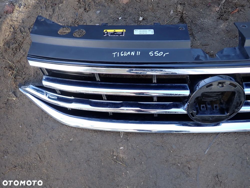 VW TIGUAN II LIFT GRILL CHROM 5NA853659 - 2