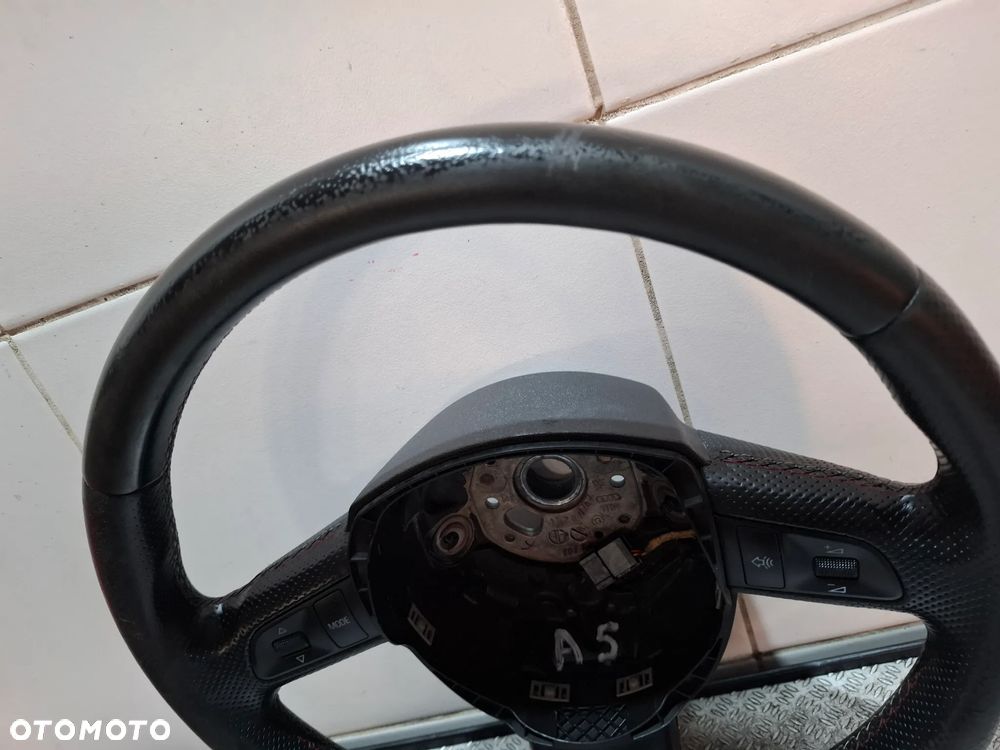 Kierownica Audi A5 2008 rok s-line A4B8 nr 4F0124A - 6