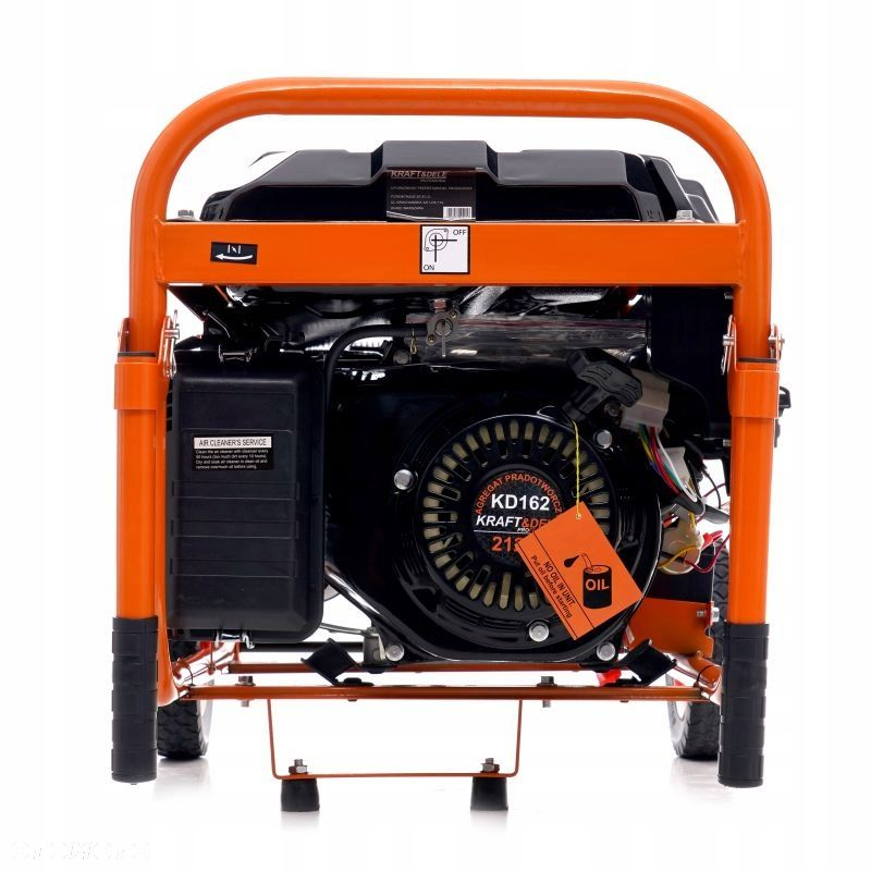 AGREGAT PRĄDOTWÓRCZY GENERATOR 5200W 2x230V AVR MIEDŻ STOJAN E START KD162 - 5