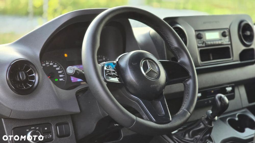 Mercedes-Benz SPRINTER 519 CDI 907❗❗3.0 190 KM V6 / MANUAL / PLANDEKA 10 PALET / PODNOSZONY DACH / BLIŹNIAKI / ZABUDOWA JEGGER / PODUSZKI PNEUMATYCZNE / SYPIALKA / SALON POLSKA ❗❗ - 29
