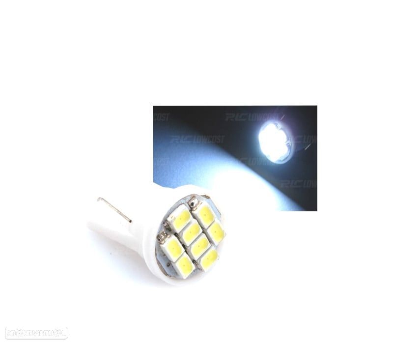 LÂMPADA T10 LED 8LED - 1