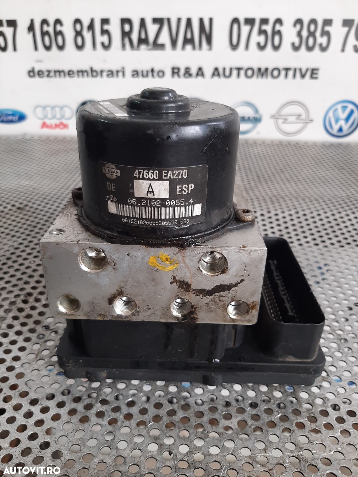 Modul Pompa Unitate ABS Nissan Navara Pathfinder An 2004-2005-2006-2007-2008-2009-2010-2011 Cod 47660EA270 Vanduta De Firma Cu Garantie - 4