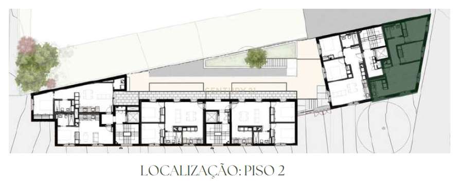 T2 com lugar de garagem no Condomínio Residencial ORIENTAL PARK - Grande imagem: 2/15