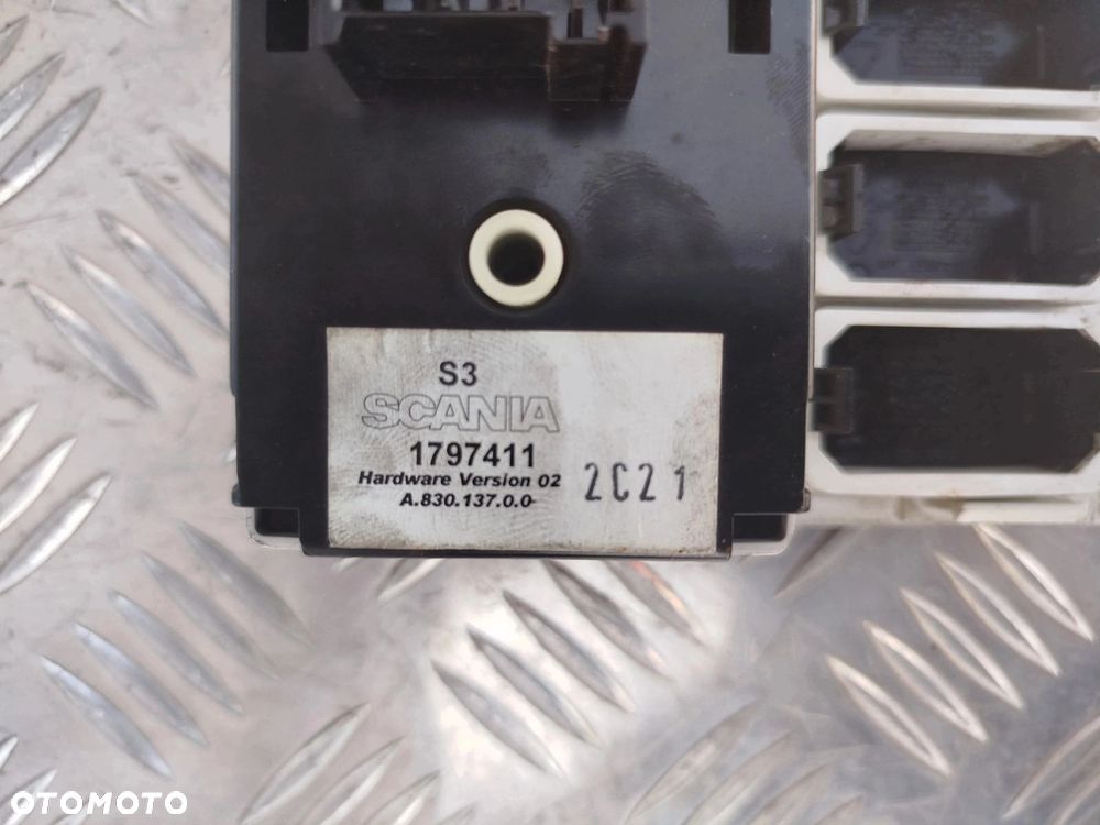 PANEL OGRZEWANIA KLIMATYZACJI MANUAL SCANIA R - 4