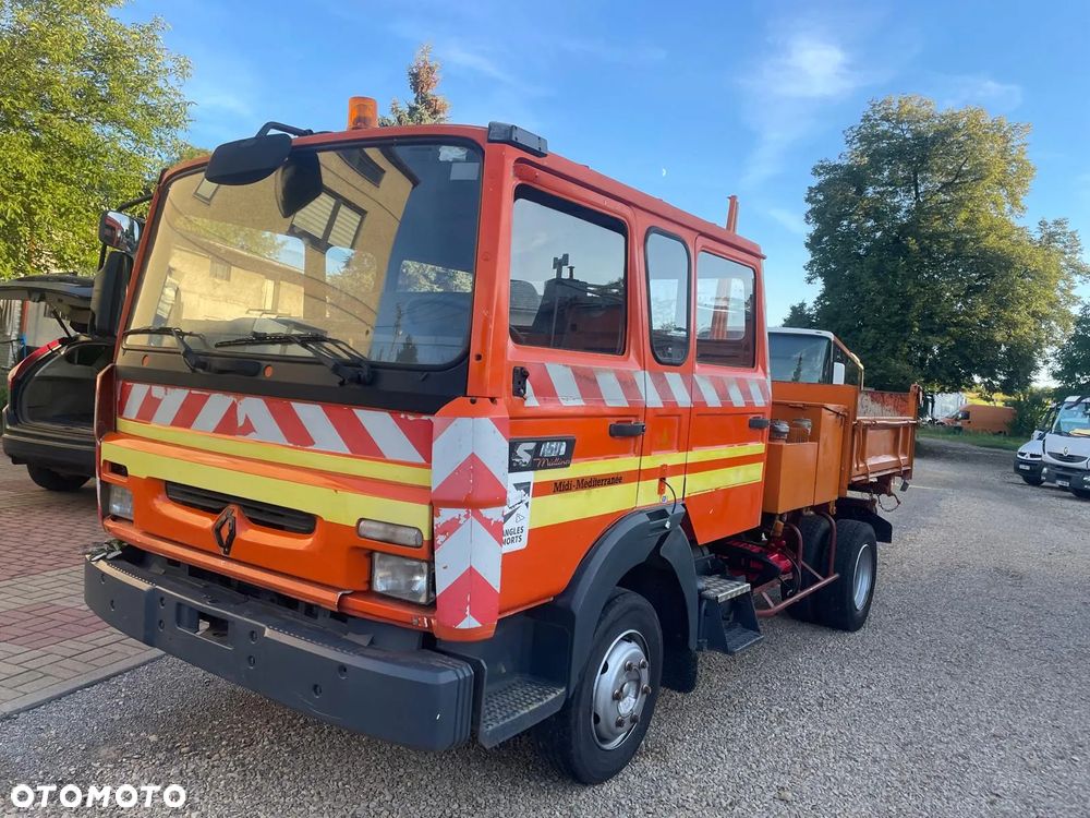 Renault Midliner S135 Wywrotka 3 Stronna 7 Osobowy Brygadówka Doka Dobelkabina Kiper - 3