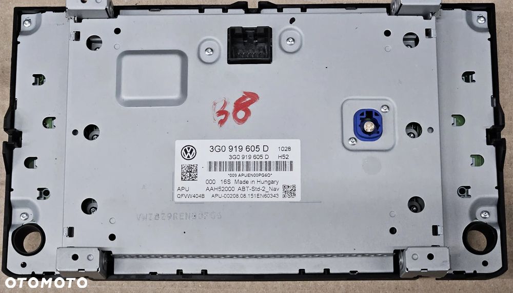 VW Passat B8 radio nawigacja 3G0919605D - 2