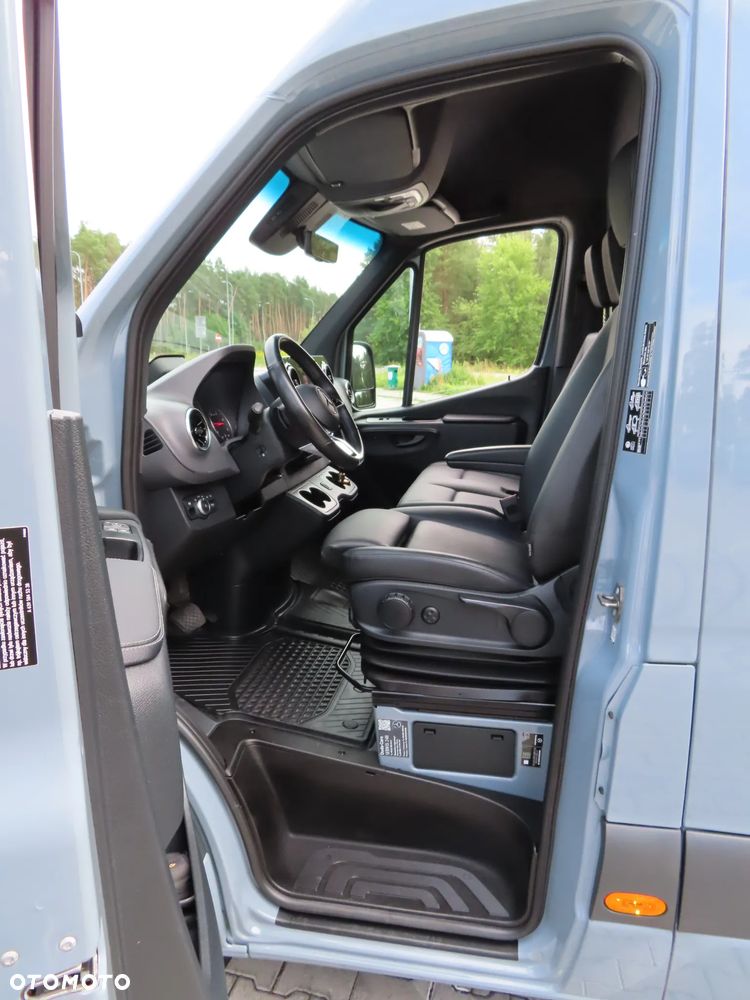 Mercedes-Benz Sprinter 319 CDI 190 KM 9G-Tronic Automat Furgon Blaszak Ekstra Długi LONG MAXI + 4800 mm Wysoki Dach WZMACNIANY Rozstaw Osi 4325 mm FULL Opcja Wyposażenia Stan Auta Nowy Jak Z Salonu OKAZJA DOSTEPNY I GOTOWY - 27