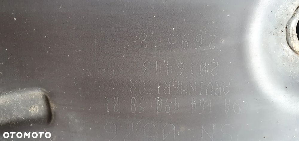 Tłumik końcowy wydech prawy lewy Mercedes ML W164 3.5 V6 A1644906001 A1644905801 - 10