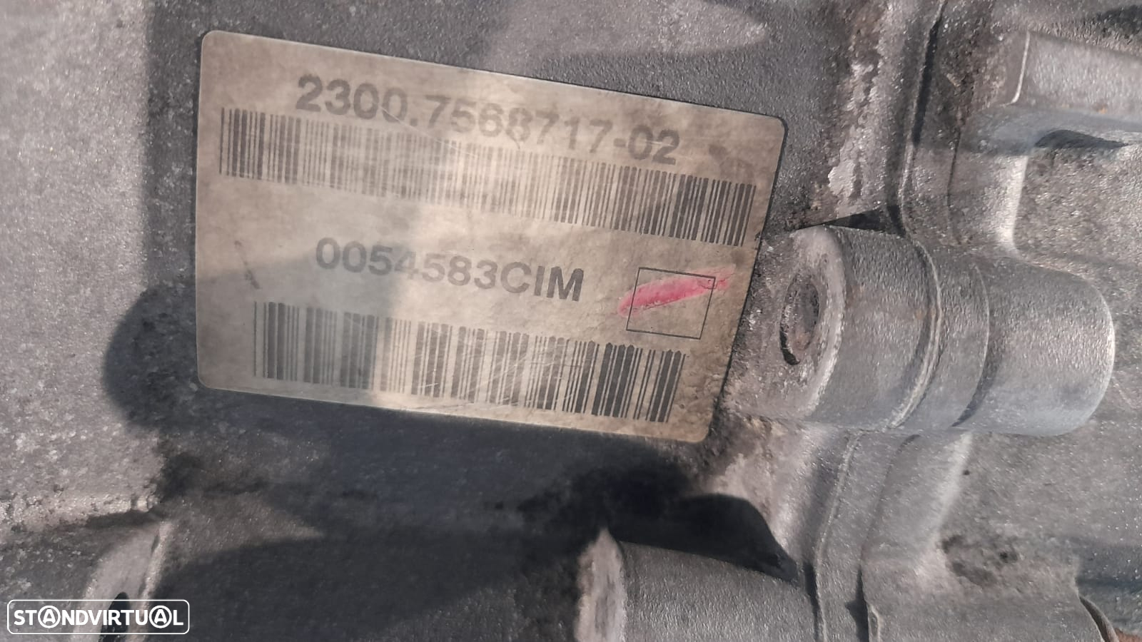 .CAIXA VELOCIDADES MANUAL MINI R55 CLUBMAN 1.6D 16V 110CV 9HZ CIM 23007568717 7568717 GS6-53DG-CIM GS653DG-CIM - 7