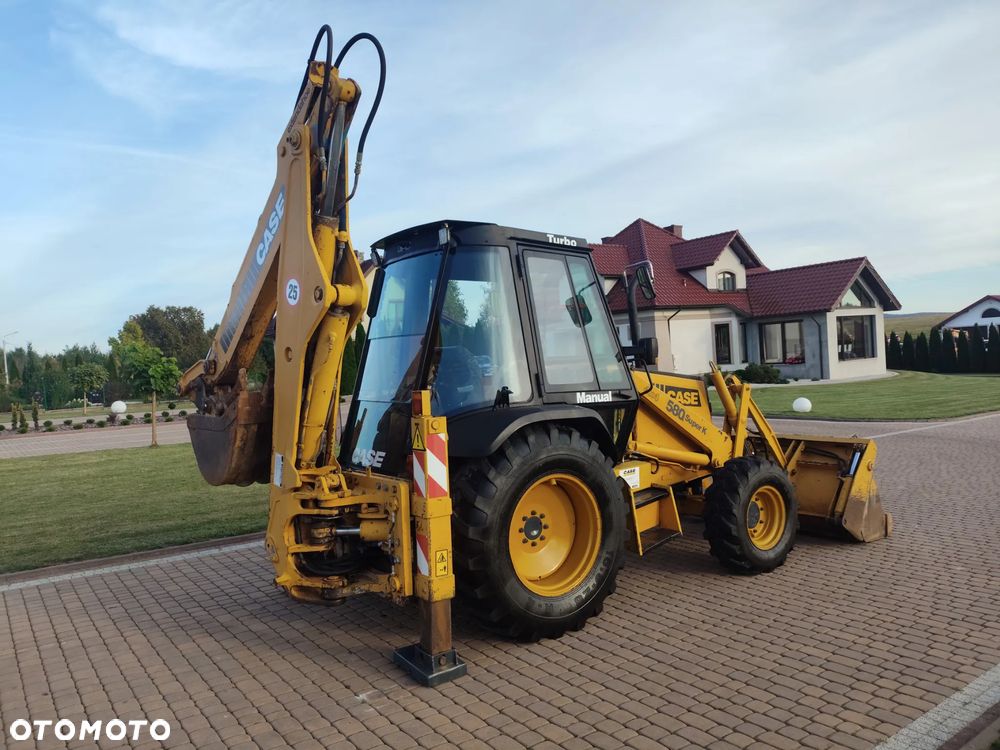 Case 580 SK , KOPARKO-ŁADOWARKA  , BEZ VAT , UMOWA KUPNA -SPRZEDAŻY , STAN SUPER - 27